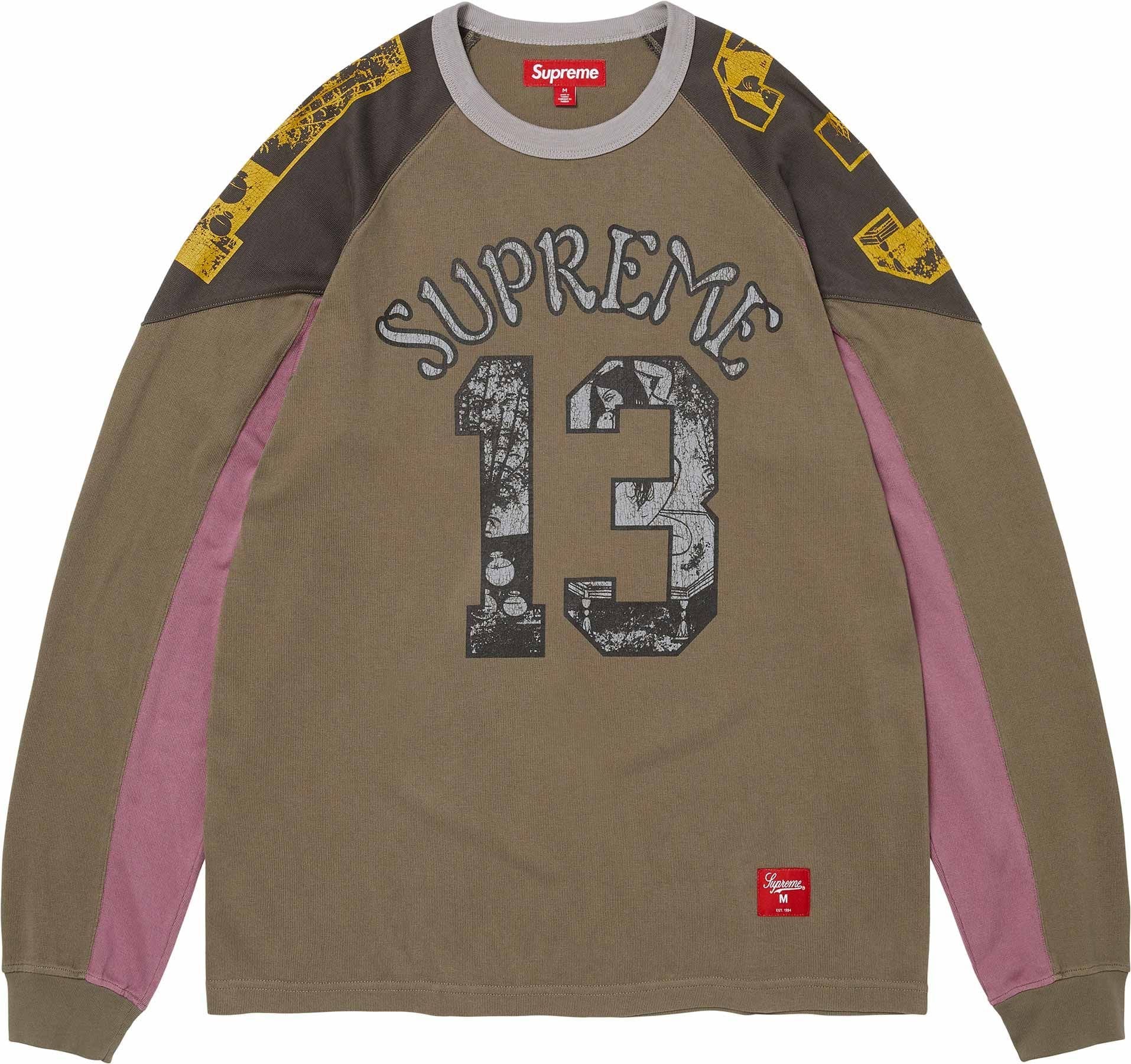 Paneled Raglan L/S Top view 2